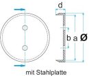 Gummiteller für Hebebühne Nussbaum, ATT, AMI,...